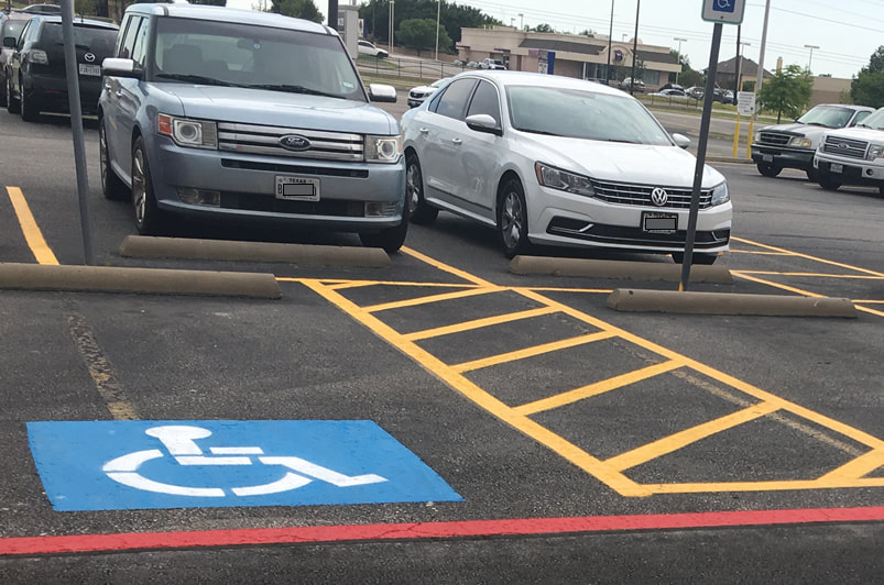 ADA Compliance Handicap Striping in Athens, Georgia